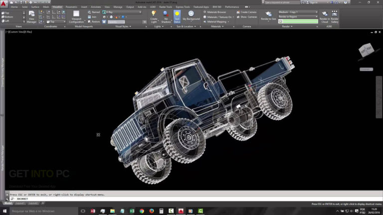 AutoCAD 2018 Screenshot