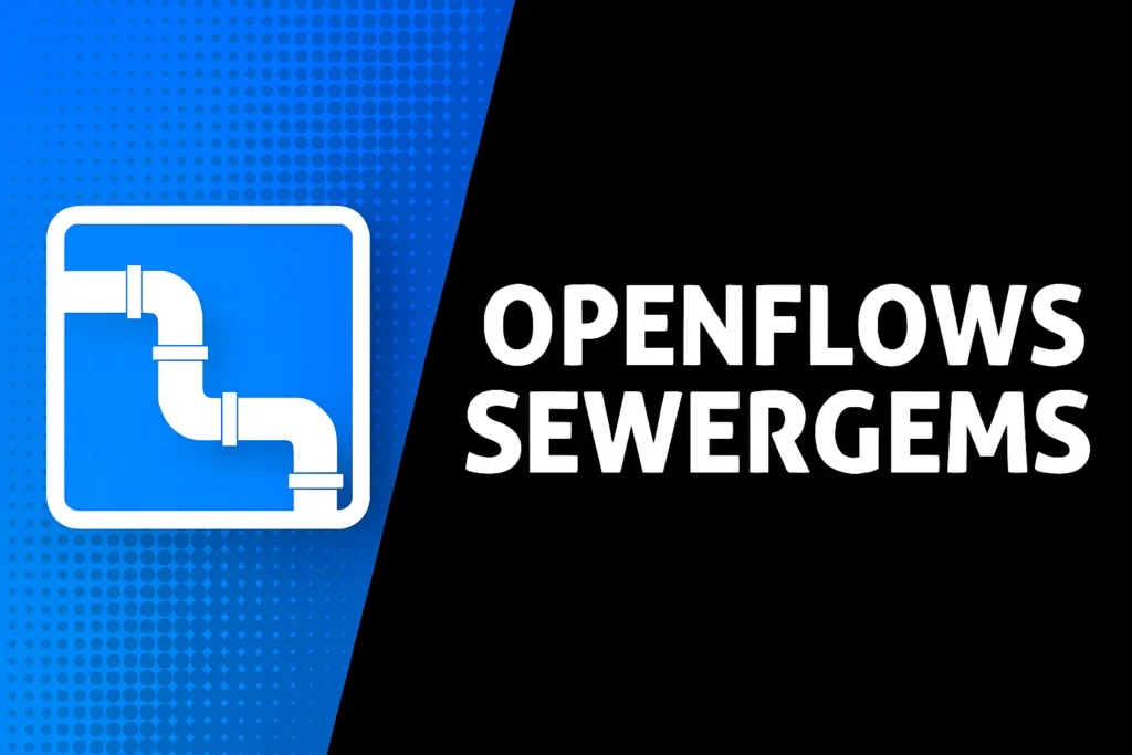 Bentley OpenFlows SewerGEMS Software