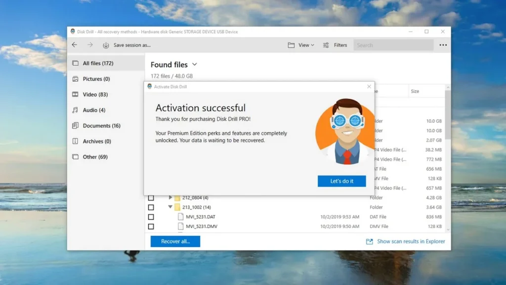 Disk Drill Pro Software Screenshot