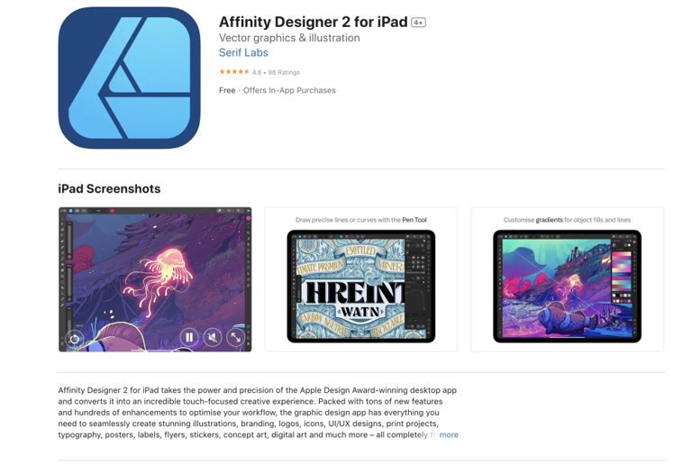 Download Affinity Photo 2 from the App Store