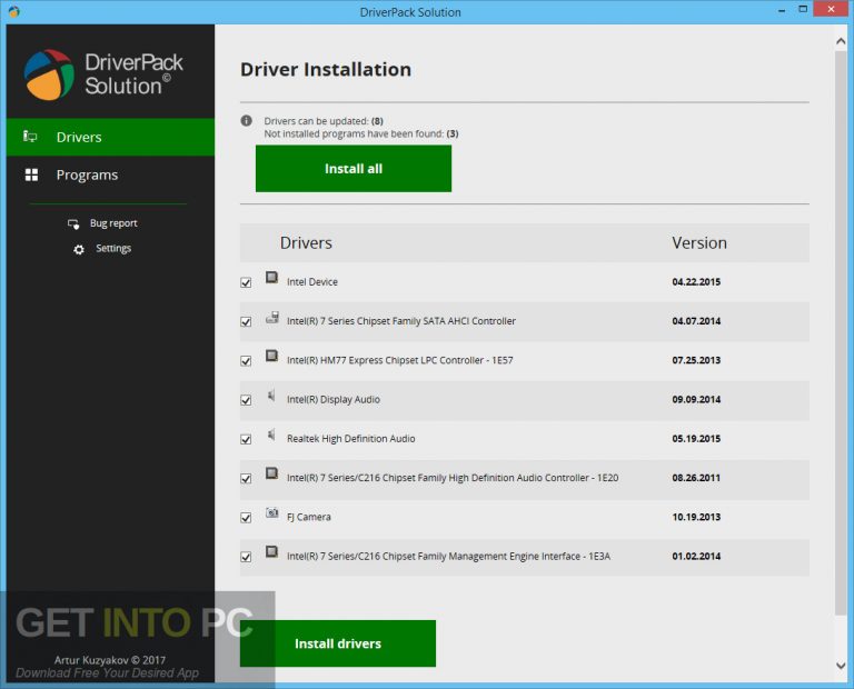 DriverPack Solution Full Offline 2025 Screenshot