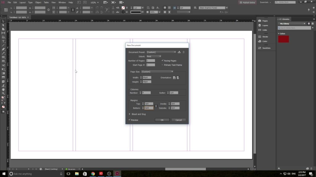 adobe indesign 2025 software screenshot