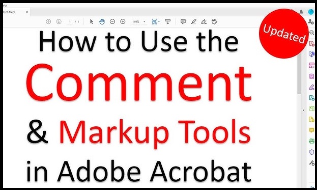 How to Use the Comment and Markup Tools in Adobe Acrobat