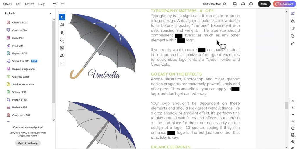 Adobe Acrobat Pro DC 2025 screenshot