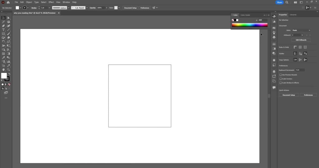 Adobe illustrator 2026 Screenshot