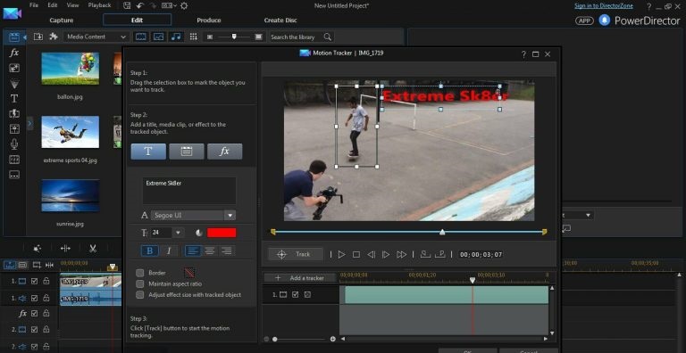 CyberLink PowerDirector Ultimate 2025 Screenshot