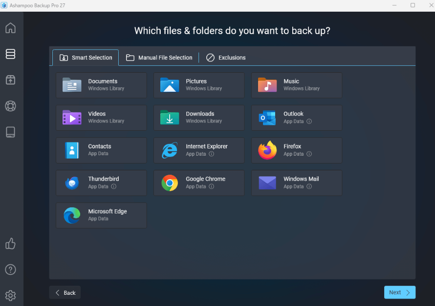 ashampoo backup pro 27 screenshot