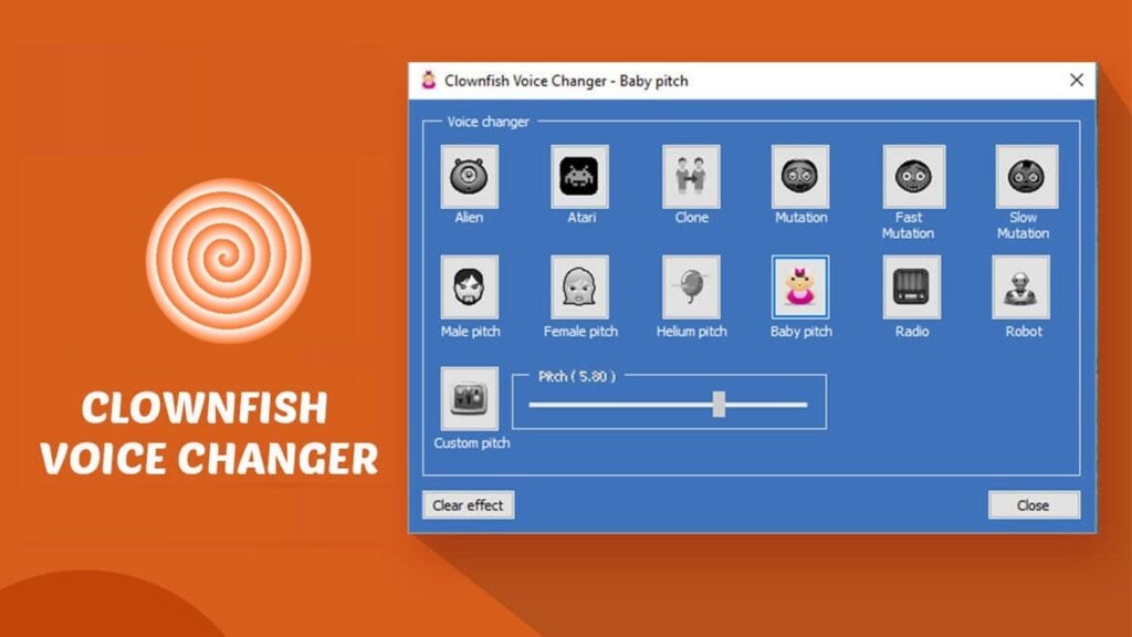 clownfish voice changer free
