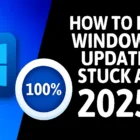 How to Fix Windows Update Stuck at 100%