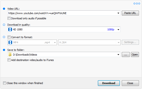 Robin YouTube Video Downloader Pro 2025 Screenshot
