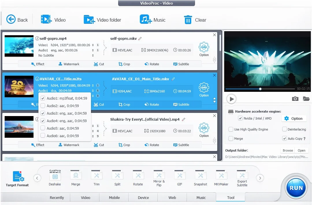 videoproc converter ai 2026 screenshot