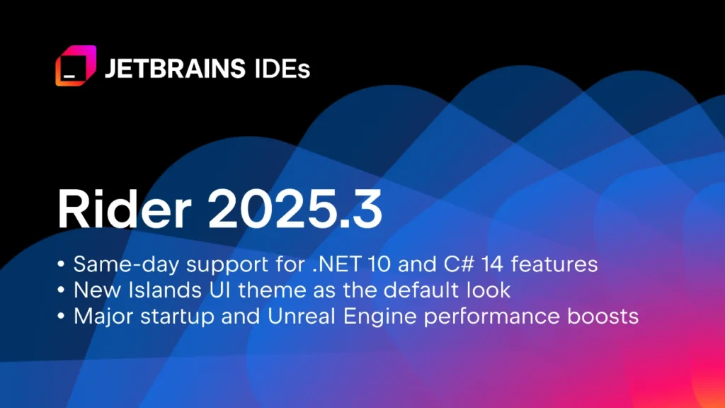 What's New in JetBrains Rider 2025.3