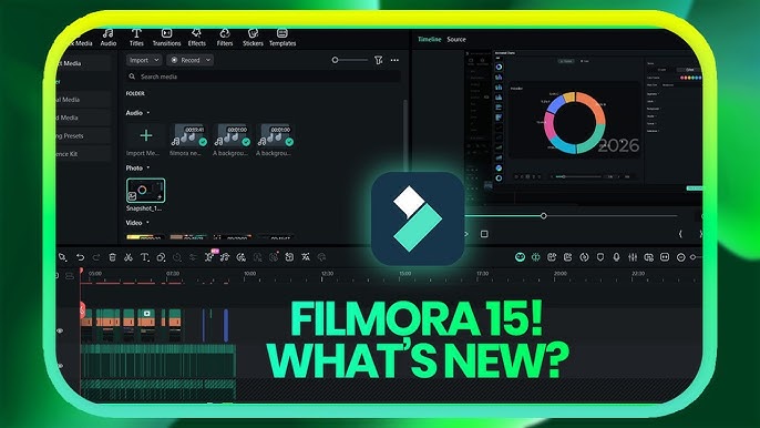 what's new in wondershare filmora 15 features