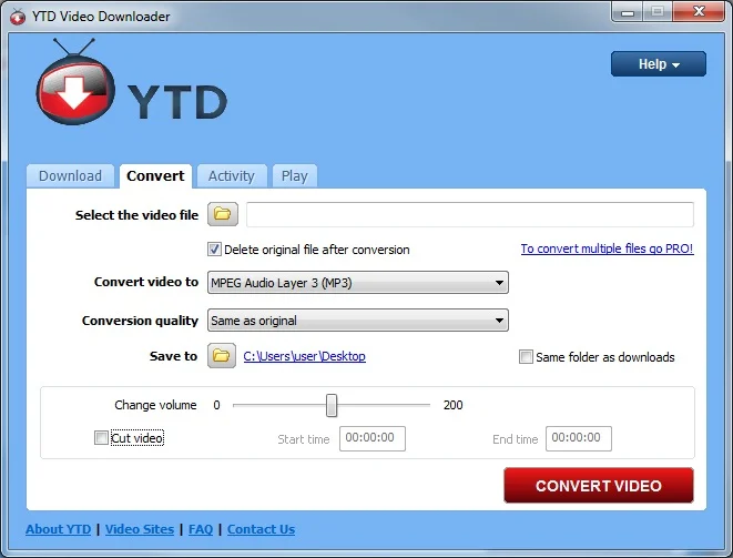 YTD Video Downloader Pro 2025 screenshot