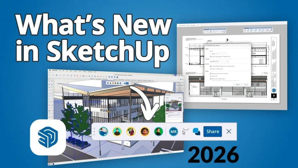 What's New in SketchUp Pro 2026