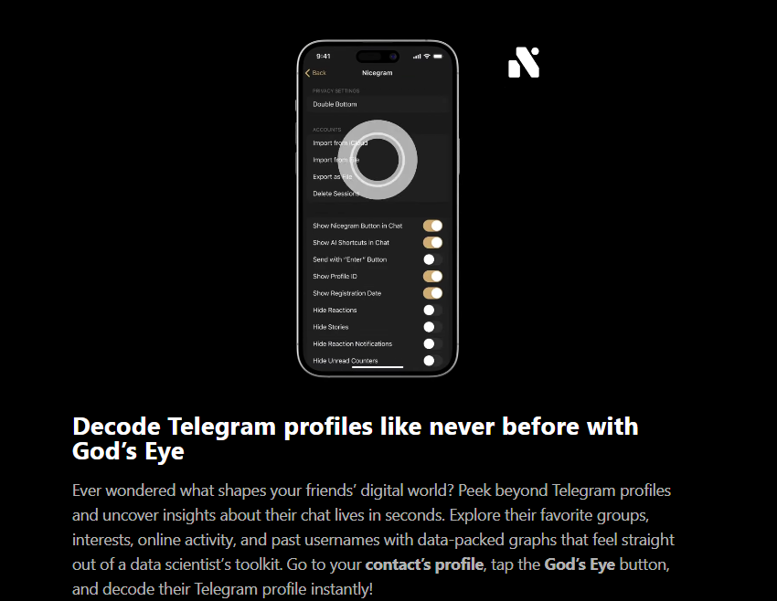 God's Eye in Nicegram