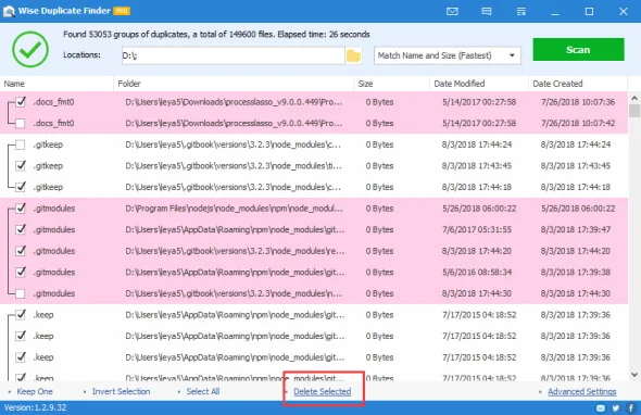 Wise Duplicate Finder Pro 2025 Screenshot