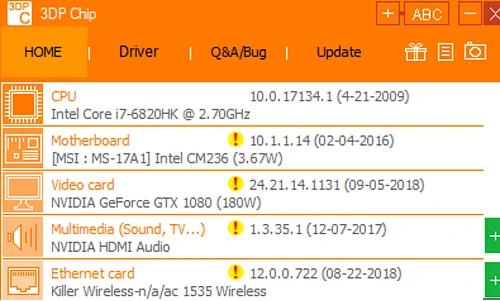 3DP Chip 2025 Screenshot