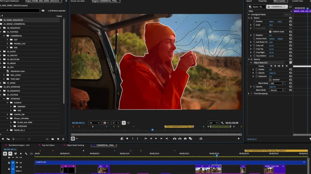 adobe premiere pro 2026 screenshot