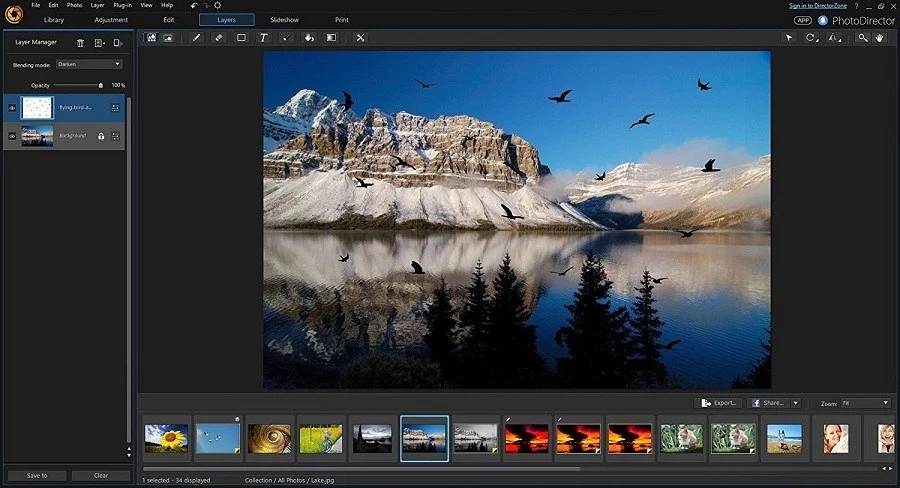 CyberLink PhotoDirector Ultra 2026 Screenshot