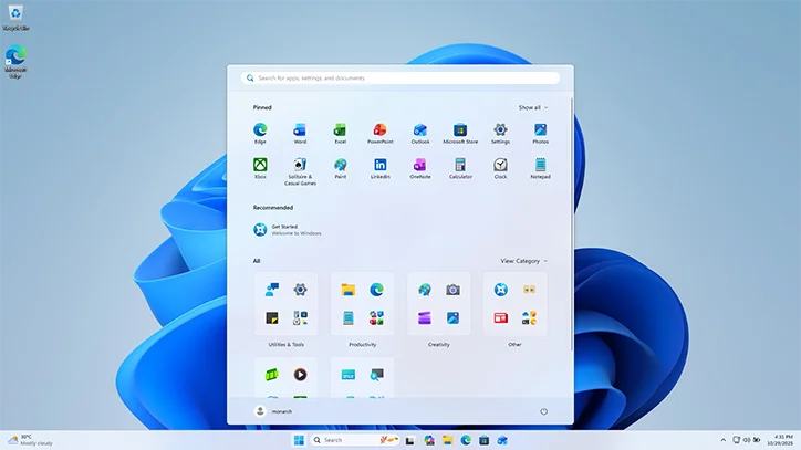 Windows 11 Pro Desktop
