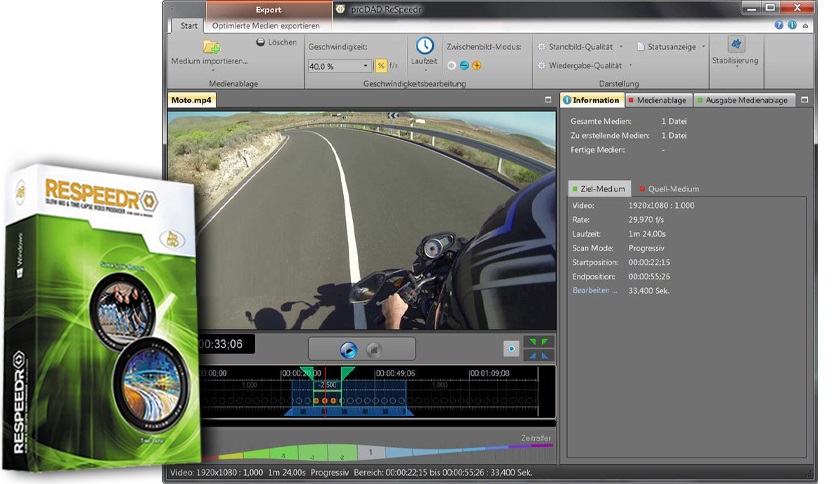 proDAD ReSpeedr 2026 Screenshot