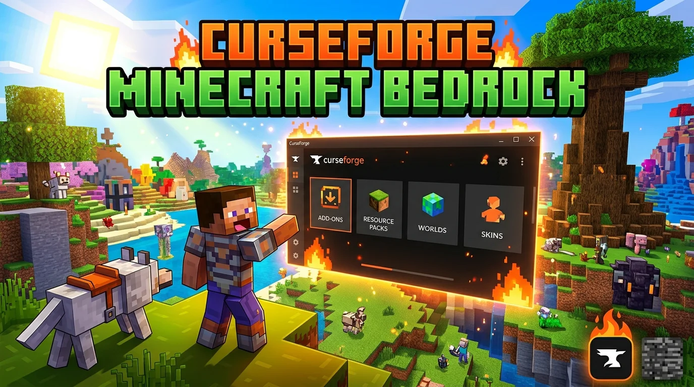 curseforge minecraft bedrock