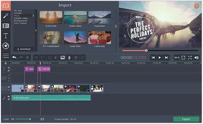 movavi video suite 2026 Screenshot