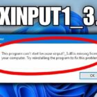 How to fix and Download xinput1_3.dll Missing File