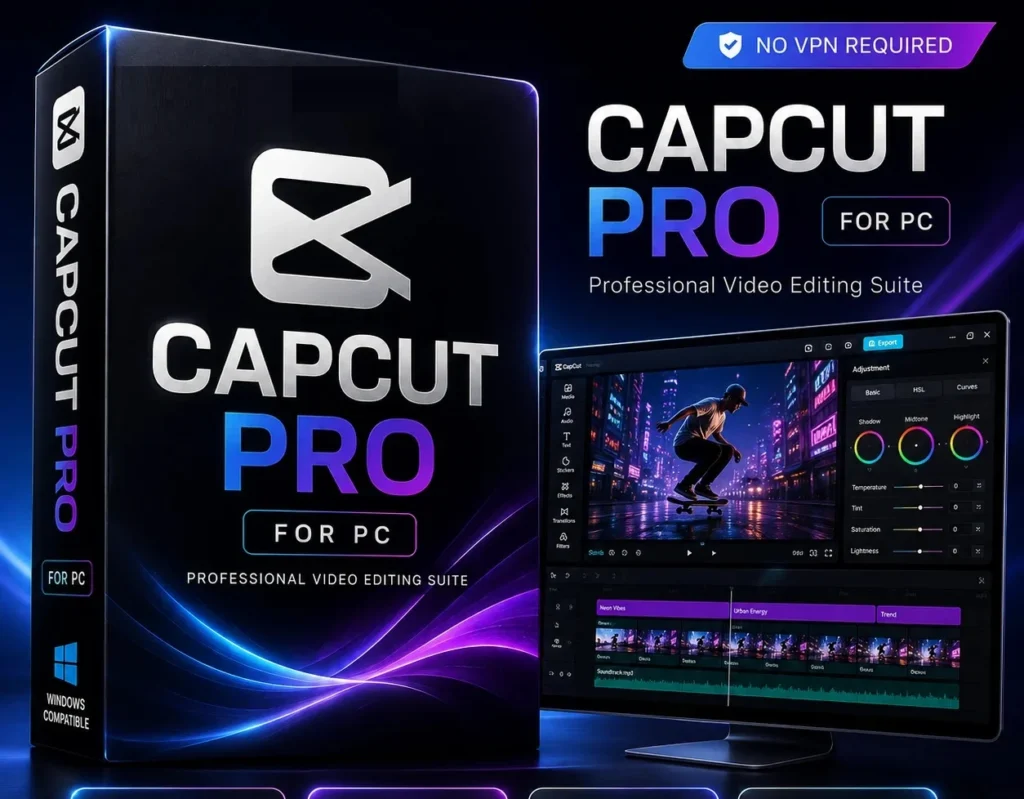 getintopc CapCut Pro 2026 for pc